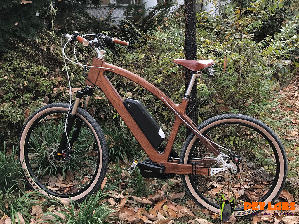 Custom Handmade Wooden Bike