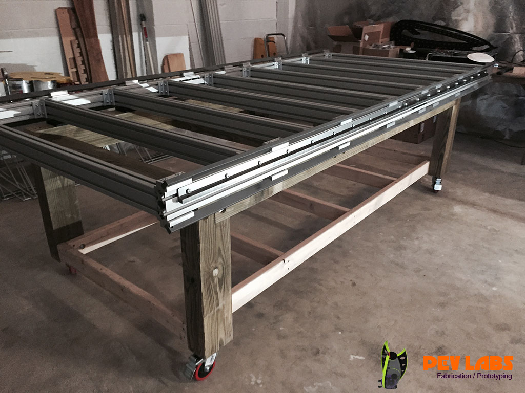 CNC Steel Guide Rails Top and Bottom