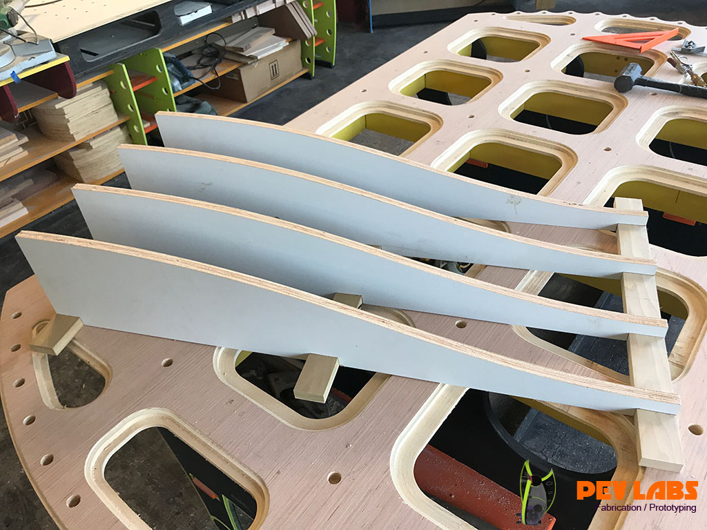 CNC Milled Panel Gluing Form