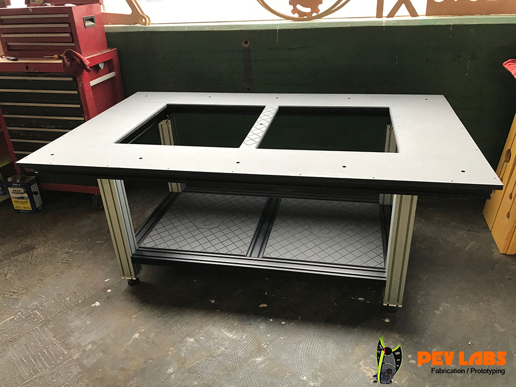 Laser Frame with Floor and Top