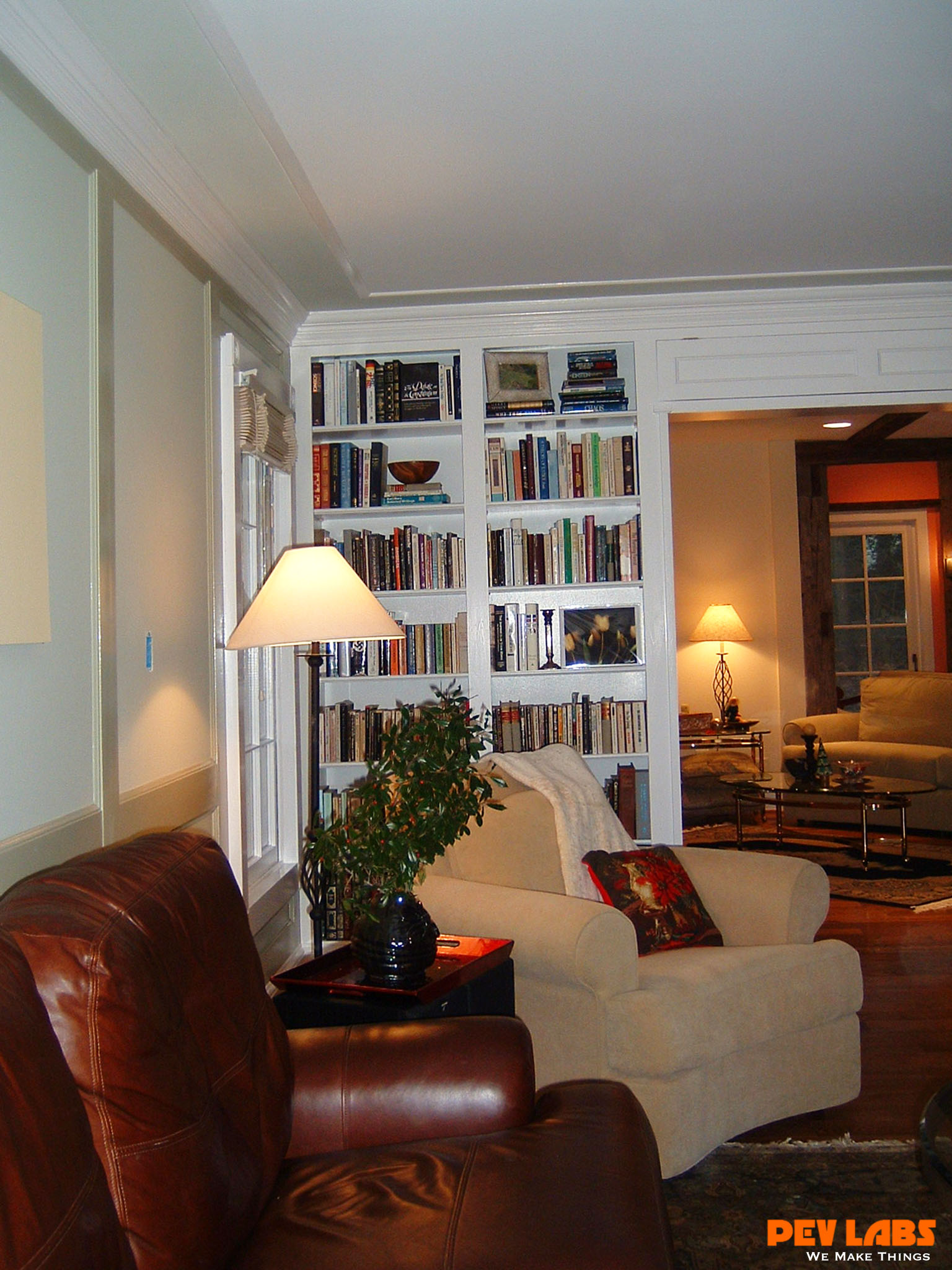 Living Room Wall Panels Bookshelves