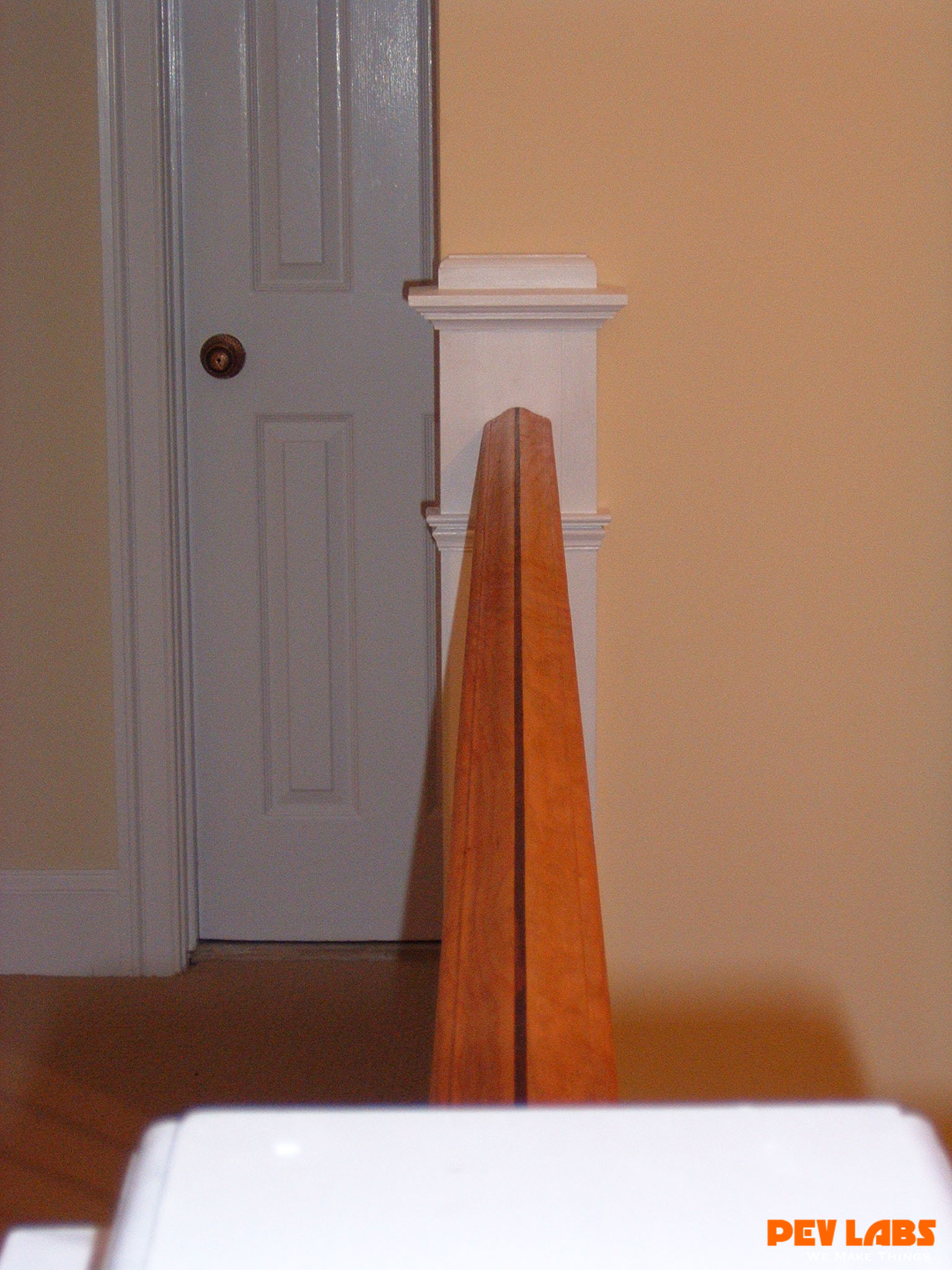 Custom Milled Hardwood Handrail