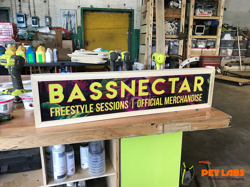 Bassnectar Display Light Boxes