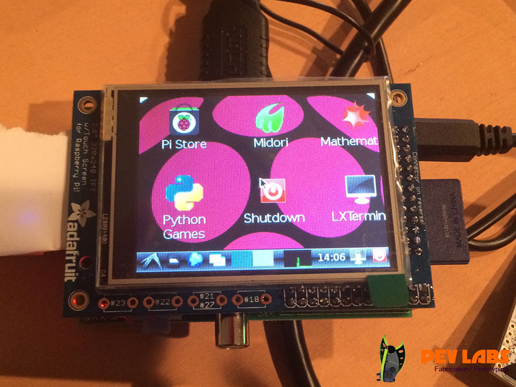 RaspberryPi with Color Screen