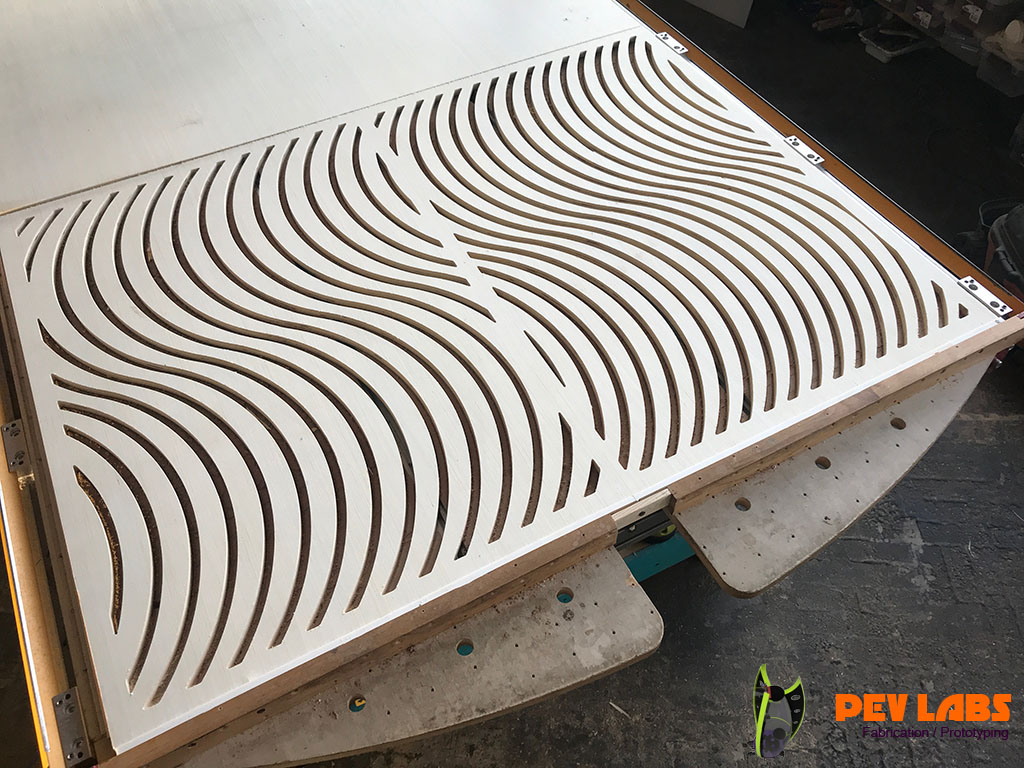 Milled Plywood for Artist