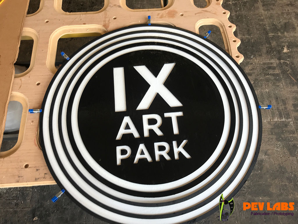 IX Art Park Sign Prototype