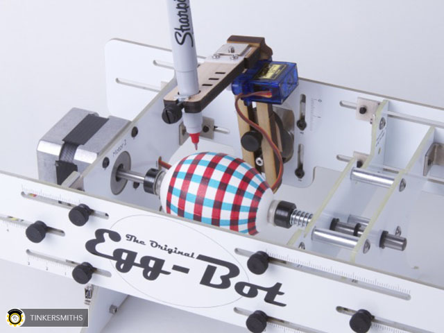 Egg-bot Rotary CNC Drawing Tool